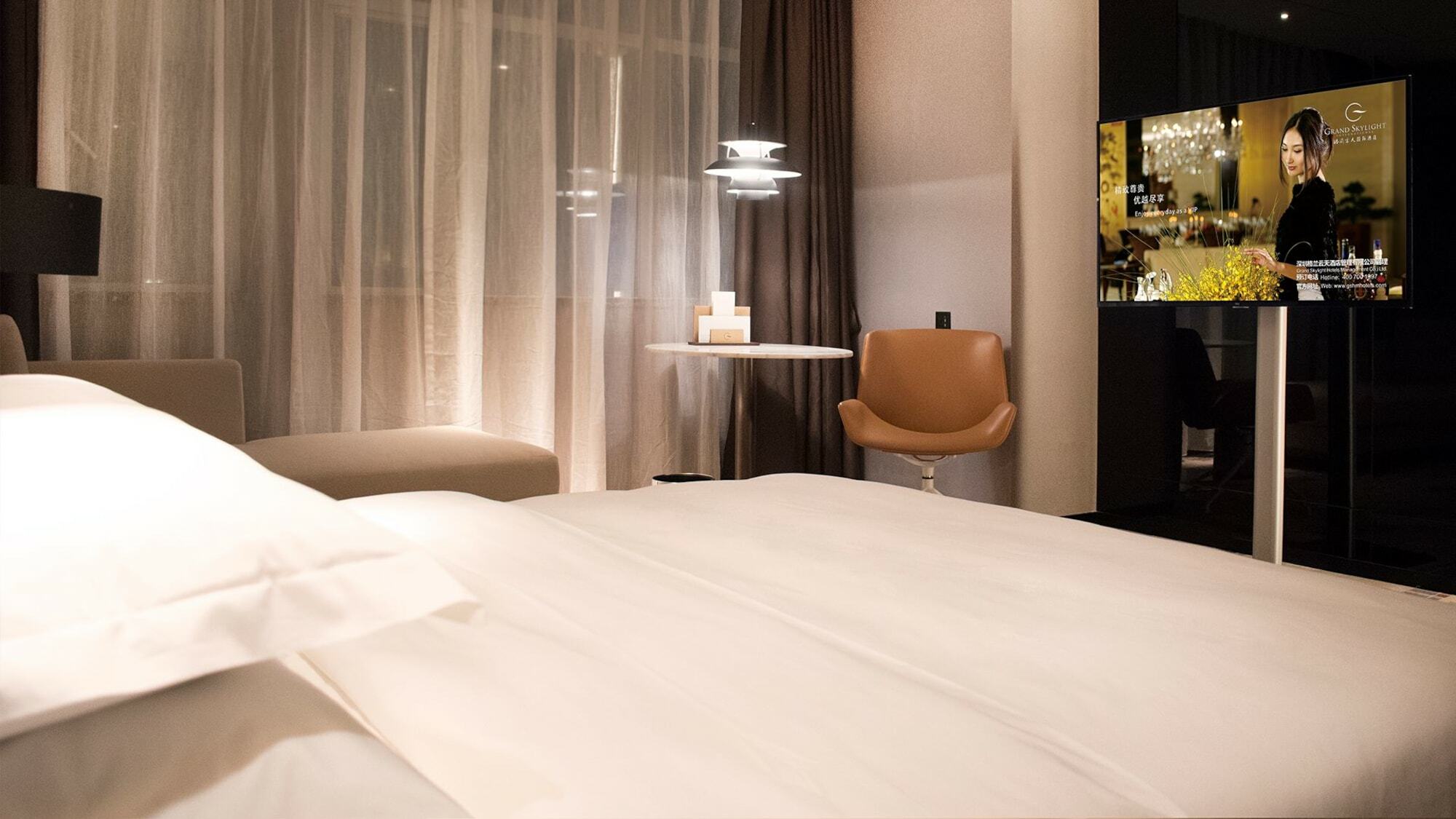 Grand Skylight International Hotel Haoyue Shenzhen Baoan Int'L Exhibition Center Esterno foto