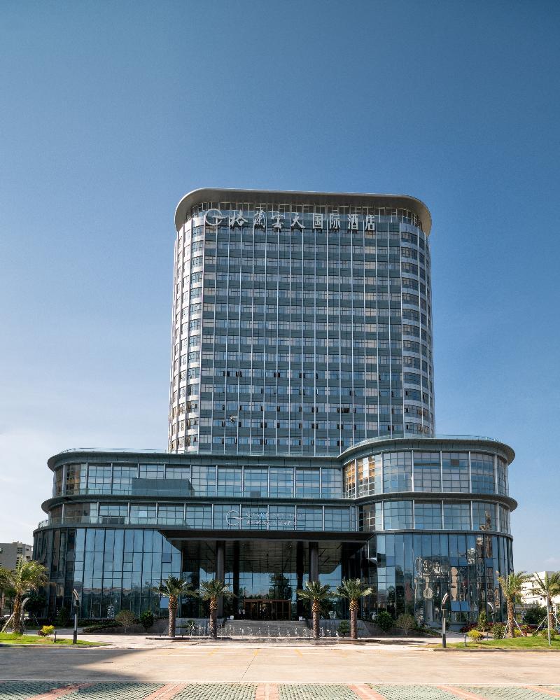 Grand Skylight International Hotel Haoyue Shenzhen Baoan Int'L Exhibition Center Esterno foto