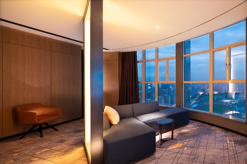 Grand Skylight International Hotel Haoyue Shenzhen Baoan Int'L Exhibition Center Esterno foto